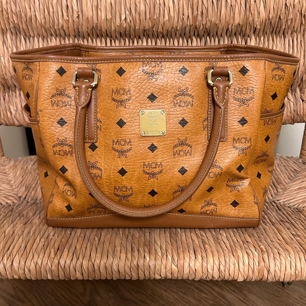 MCM Tote well kept! Clean! No rips,